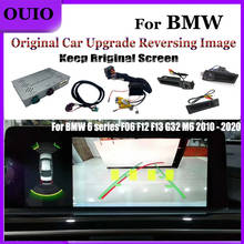 HD Reversing Rear Camera For BMW 6 series F06 F12 F13 G32 M6 CIC NBT EVO Interface Adapter Backup Display Improve Decoder 2024 - buy cheap