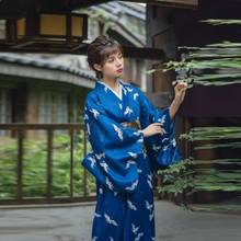 Japanese Kimono Traditional Dress Cosplay Female Yukata Women Haori Japan Geisha Costume Obi Japan Asia Dress FF2368 2024 - buy cheap