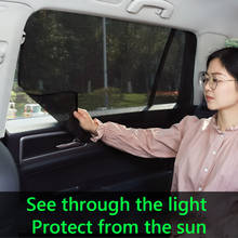 Magnético parasol de ventana para coche cortina de ventana lateral 120GSM protección UV de malla al aire libre Anti-resistencia piezas de reparación 2024 - compra barato