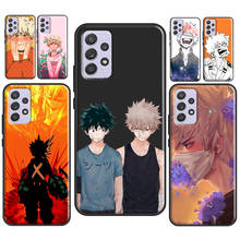 Caso Para Samsung A12 Bakudeku Meu herói Academia A32 A42 A52 A72 A11 A31 A41 A51 A71 A21S A20e M31S A10 A40 A50 A70 2024 - compre barato