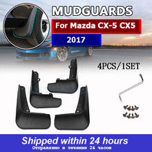 Guardabarros para coche Mazda, accesorios para salpicaduras, CX-5, CX5, 2017 2024 - compra barato
