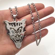 Stainless Steel  ICP  Jugallo Hatchetman Charms Pendant Necklace Rolo Chain 4mm 24 inch 2024 - buy cheap