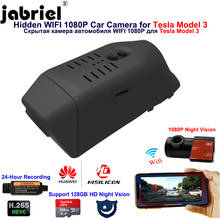 Jabriel-Cámara de salpicadero Dvr para coche, grabadora de vídeo para automóvil, registrador, 1080P, para Tesla modelo 3, 2016, 2017, 2018, 2019, 2020, 2021 2024 - compra barato