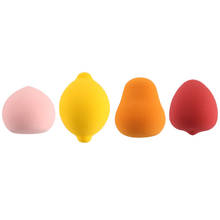 New Arrival Beauty Egg Peach Puff Fruit Shape Puff Non-Latex Wet and Dry Makeup Egg Portable Cute Beauty Cosmestics Tools Set 2024 - buy cheap