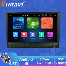 Eunavi 2 din android10 rádio dos meios do carro gps carplay para porsche 911 997 cayman 987 boxster 987 997 facelift 2005-2012 8 "1280*720p 2024 - compre barato