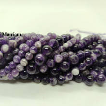 Mamiam Natural Dream Amethyst Violet Quartz Crystal Round Beads 6-10mm Stone DIY Bracelet Necklace Jewelry Making Gift Design 2024 - buy cheap