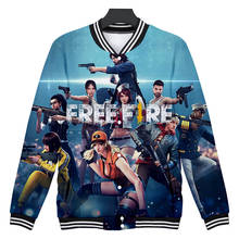 Shooting Game Free Fire 3D Printed Jacket Coat Men Women Fashion Harajuku Boys Sweatshirt Moletom Streetwear Jackets Clothes 2024 - buy cheap