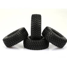 4PCS 100MM Rubber 1.9 Wheel Tires for 1:10 RC Crawler Car Axial SCX10 AXI03007 D90 D110 Tamiya CC01 2024 - buy cheap