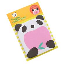 Cute animal to do memo pad Mini sticky notes Panda duck sticker post Stationery Office school supplies 2pcs/Lot 2024 - buy cheap