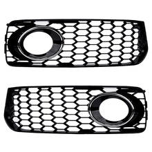 8t0807681 1 par 8t0807682 amortecedor dianteiro inferior luz de nevoeiro grill capa guarnição apto para audi a5/s5 b8 rs5 s-line 2008 2009 2010-2012 2024 - compre barato