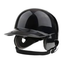 Бейсбольный шлем с двойным клапаном-черный 2024 - купить недорого