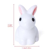 Garden Ornament White Rabbit Resin Figurine Craft Plant Pot Fairy  DIY Decor B85C 2024 - buy cheap