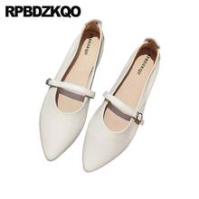 Pointed Toe 2021 Vintage Spring Autumn Designer Shoes China Chinese Comfortable Soft Slip Resistant Mary Jane Flats Women Ladies 2024 - buy cheap