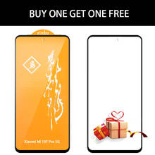 MOFI-Película de vidrio templado para Xiaomi Redmi Note 10 Pro, Protector de pantalla de cobertura completa, cristal Protector frontal para Note 10 Pro Max 2024 - compra barato