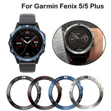 Capa de moldura para relógio inteligente garmin fenix, tampa de aço inoxidável com antiarranhões 2024 - compre barato