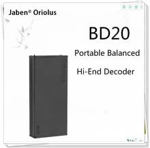 Jaben Oriolus BD20 ES9038PRO Portable Balanced 24Bit/192kHz Hi-End USB Coxial DOP Decoder Hifi Music DSD For Windows IOS Android 2024 - buy cheap