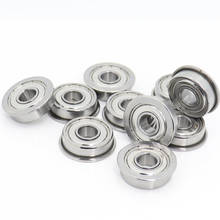 F608ZZ Bearing ABEC-5 (10PCS) 8*22*7 mm Flanged F608Z Ball Bearings F608 ZZ 2024 - buy cheap