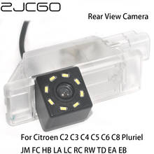 ZJCGO HD CCD Автомобильная камера заднего вида для Citroen C2 C3 C4 C5 C6 C8 Pluriel JM FC HB LA LC RC RW TD EA EB 2024 - купить недорого