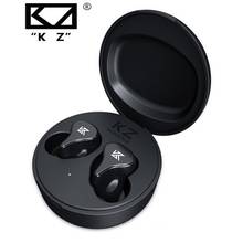 Беспроводные Игровые наушники KZ Z1 Pro, Bluetooth 5,2, наушники, спортивные Hi-Fi наушники TWS с басами, гарнитура с шумоподавлением и микрофоном 2024 - купить недорого