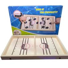 Foosball Winner Games Table Hockey Game Catapult Chess Parent-child Interactive Toy Fast Sling Puck Board Game Toys For Children 2024 - buy cheap