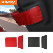 Shineka adesivos de fibra de carbono para dodge challenger, acessórios de decoração para teto de assento traseiro, para dodge challenger 2015-2020 2024 - compre barato