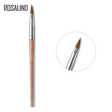 ROSALIND кисточки для маникюра, дизайнерский набор инструментов, 3D гелевые акриловые кисти, карандаш для ногтей, кисти для дизайна ногтей 2024 - купить недорого