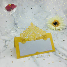 50pcs Hot Sale Table Name Place Cards Wedding Decor Invite Guest Message Greeting Card Event Party Banquet Seat Card Supplies 2024 - buy cheap