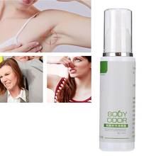 Spray de ervas de 60ml, removedor de odor corporal, axila, suor, axilas, remoção de odor de água, ferramenta antitranspirantes