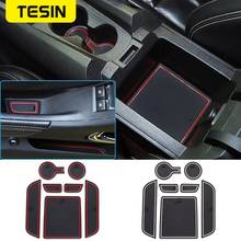 TESIN Gate Slot Door Groove Non-slip Cup Holder Mat Pad Fit for Chevrolet Camaro 2012 2013 2014 2015 2016 Interior Accessories 2024 - buy cheap