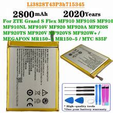 Li3820T43P3h715345 Battery For ZTE Grand S Flex MF910 MF910S MF910L MF910NL MF910V MF920 MF920A MF920S MF920VS MF920W+ With Tool 2024 - buy cheap