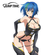 JumpTime 13 см x 6,7 см Автомобильная наклейка s Hot Anime Lady Xenovia Render виниловая наклейка s мультфильм сексуальная девушка наклейка светоотражающая Автомобильная наклейка 2024 - купить недорого