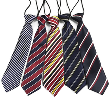 New Fashion Children Striped Satin Neck Tie Elastic School Boys Kids Baby Uniform Party Cravats Accessories Children Ties 2024 - buy cheap