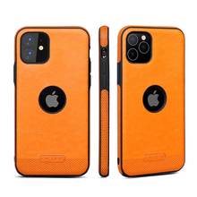 for iPhone 12 Pro Max Mini 11 SE 2020 XS XR X 7 8 6 6S Plus Case Luxuxry PU Leather Soft Shockproof Business Back Cover Funda 2024 - buy cheap