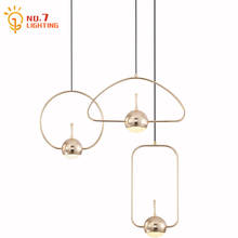 Minimalist Design Luxury Atmosphere Pendant Lights Metal Industrial Hanging Light Fixtures Living/Dining Room Bedroom Restaurant 2024 - buy cheap