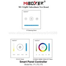 Mboxer p1 p2 p3-controlador inteligente de painel touch dc12v 24v 5a/ch., controle de temperatura, cct, escurecimento, rgb rgbw, rgb + cct fita led. 2024 - compre barato