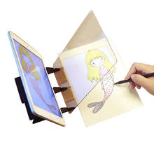 Tablero de dibujo óptico para niños, tablero de trazado, juguete para manualidades, proyector de dibujo óptico, herramientas de pintura, herramienta de arte para bocetos 2024 - compra barato