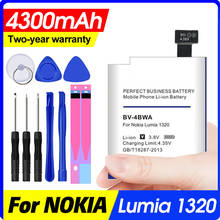 3950mAh BV-4BWA BV4BWA BV 4BWA литий-ионный аккумулятор для телефона для Nokia Lumia 1320 2024 - купить недорого