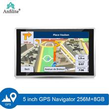 Anfilite-navegador GPS para coche, dispositivo con pantalla HD de 7 pulgadas, Bluetooth, FM, Navitel, último mapa de Europa, para camiones, mapa de América del Sur 2024 - compra barato