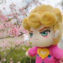 Anime JoJo's Bizarre Adventure Giorno Giovanna Short Plush Doll Pillow Cute Change Clothing Toys Cushion Cartoon Xmas Gifts 20cm 2024 - buy cheap