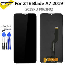 For ZTE Blade A7 A7000 LCD Display And Touch Screen Digitizer Sensor Assembly With Tools For ZTE Blade A7 2019 LCD With Frame 2024 - buy cheap