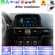 1024*600P Android 9.0 2G 32G Auto GPS Radio For Mazda CX5 CX-5 2011-2017 Multimedia IPS Screen Support Carplay Colorful Lights 2024 - buy cheap