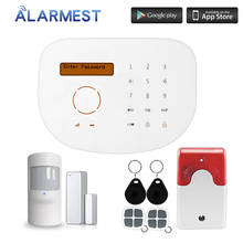 Burglar Alarm System GSM RFID Home Security System 433Mhz Door Motion Sensor 2024 - buy cheap