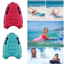 Ao ar livre inflável surfboard boia verão esportes aquáticos kickboard crianças seguro mar prancha de surf leve adulto criança prancha 2024 - compre barato