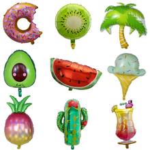 1pc Flamingo Cactus Coconut palm tree Foil Balloons Birthday Wedding Decor Theme Summer Party Decoration Hawaii Beach balloons 2024 - buy cheap