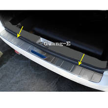 Body Stainless Steel Back Rear Pedal Door Scuff Plate Frame Outside Threshold Trunk 1pcs For Toyota Sienna 2018 2019 2020 2021 2024 - buy cheap