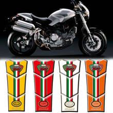 Motorcycle 3D Fuel Tank Pad Protective Stickers Decals For Ducati Monster 600 1000 1993-2008 Decals 2024 - buy cheap