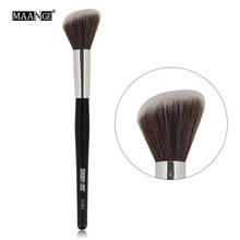 MAANGE 1Pcs Oblique Head Blush Makeup Brush Face Cheek Contour Cosmetic Powder Foundation Blush Brush Angled Makeup Brush Tools 2024 - buy cheap