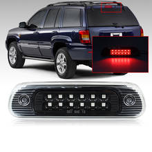 Luz de freno para Jeep Grand Cherokee 1999-2004 LED, lámpara trasera negra o ahumada 2024 - compra barato