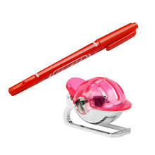 Ferramenta de alinhamento para desenho de bola de golfe, marcador para alinhamento com caneta rosa 2024 - compre barato