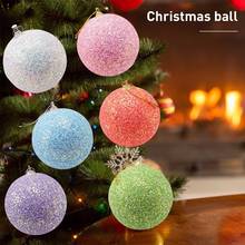 8CM Christmas Ball Ornaments Shiny Matte Ball Christmas Tree Pendant For Holiday Wedding Party Decoration 2024 - buy cheap